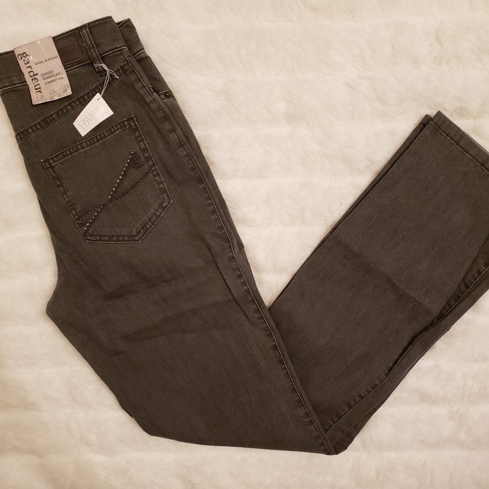 Gardeur Womens Jeans Straight Leg Inga Slim